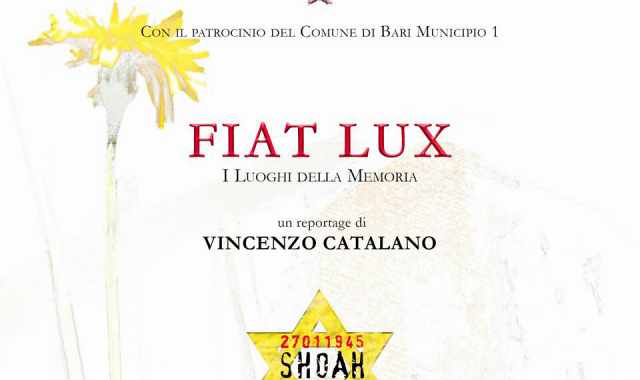 Bari, ''Fiat lux - I luoghi della memoria'': reportage sulla Shoah in piazza dell'Economia